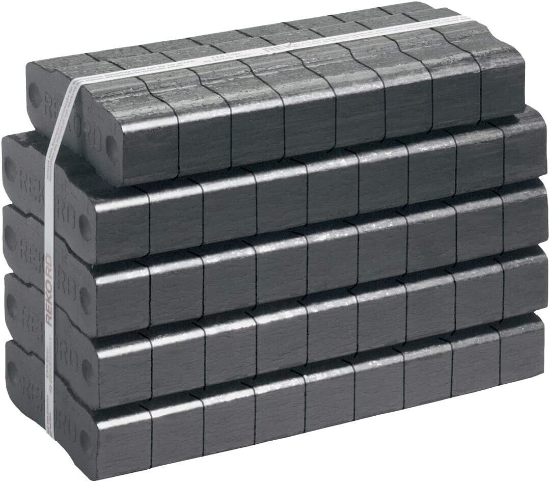 Braunkohlebriketts REKORD (20x 25kg) Paket als Palette
