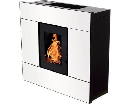 Interstoves Pelletofen Natalia, weiß 8 kW, WIFI-Control optional